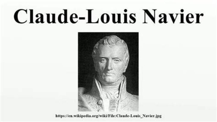 Claude-Louis Navier Claude-Louis Navier