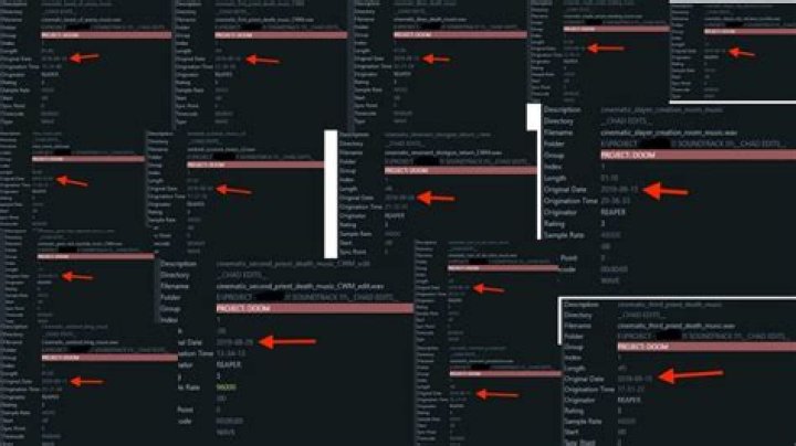 Doom Eternal OST Metadata