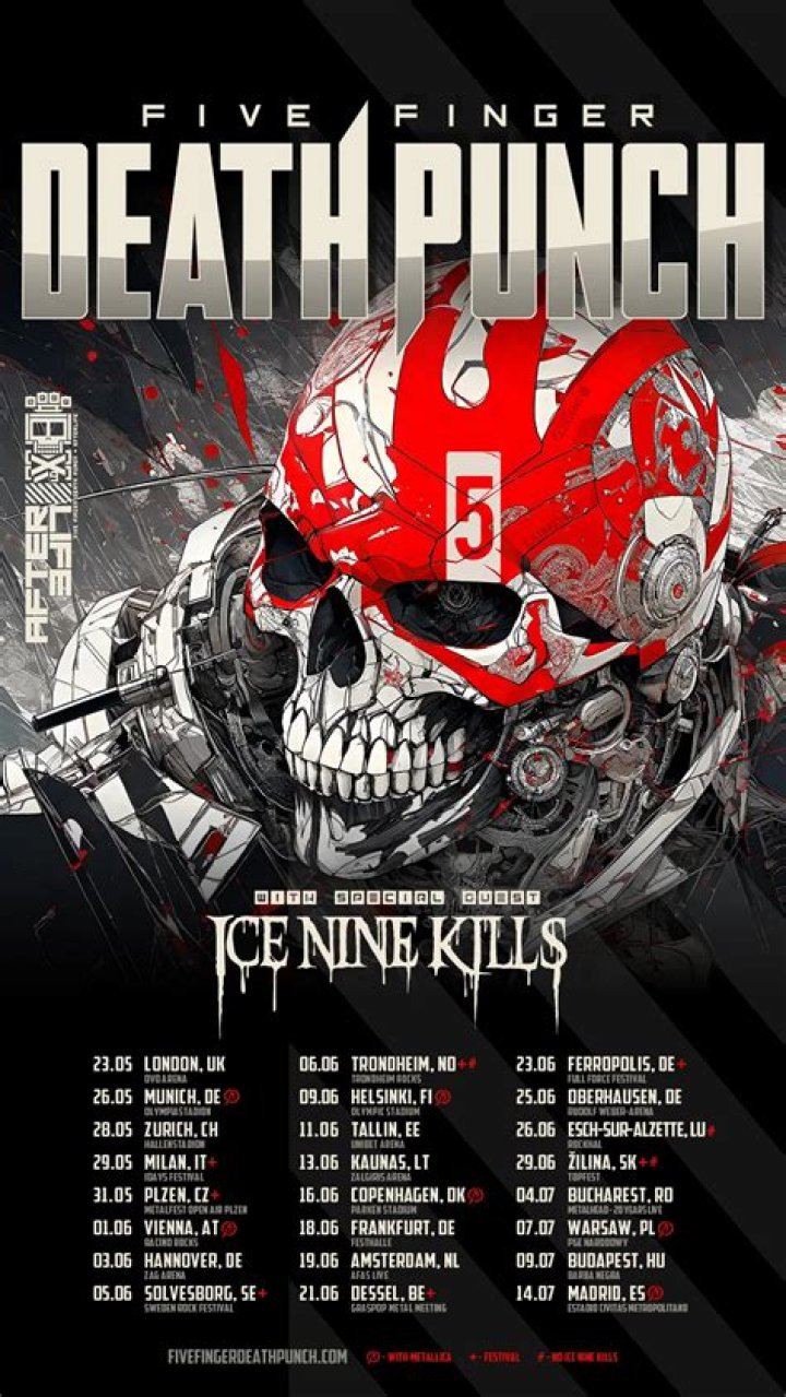 Five Finger Death Punch Net Worth & Earnings (2024)