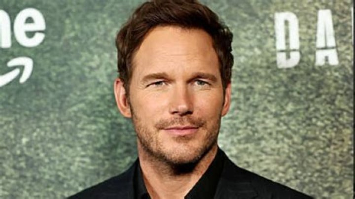 James Reece (Chris Pratt) attends a military funeral in uniform in The Terminal List
