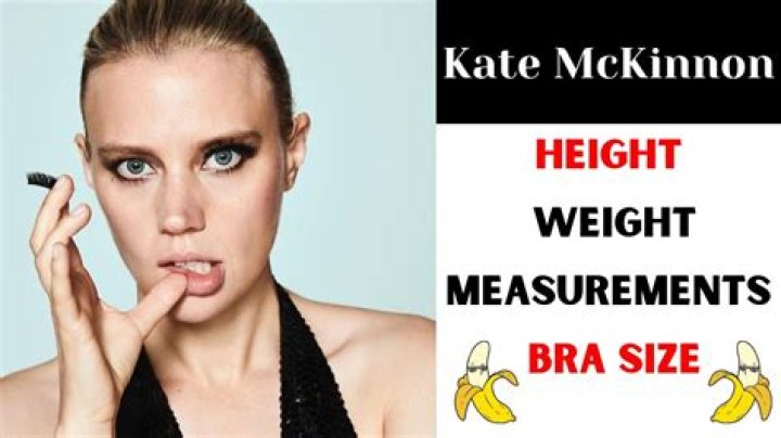 Kate McKinnon Bra Size, Age, Weight, Height, Measurements