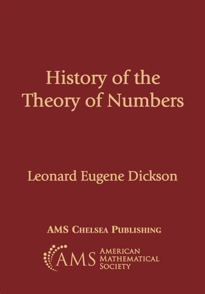 Leonard Eugene Dickson Leonard Eugene Dickson