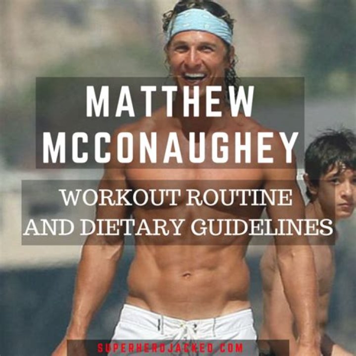 Matthew McConaughey Diet Plan