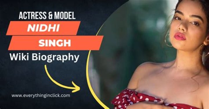 Nidhi Singh Net Worth