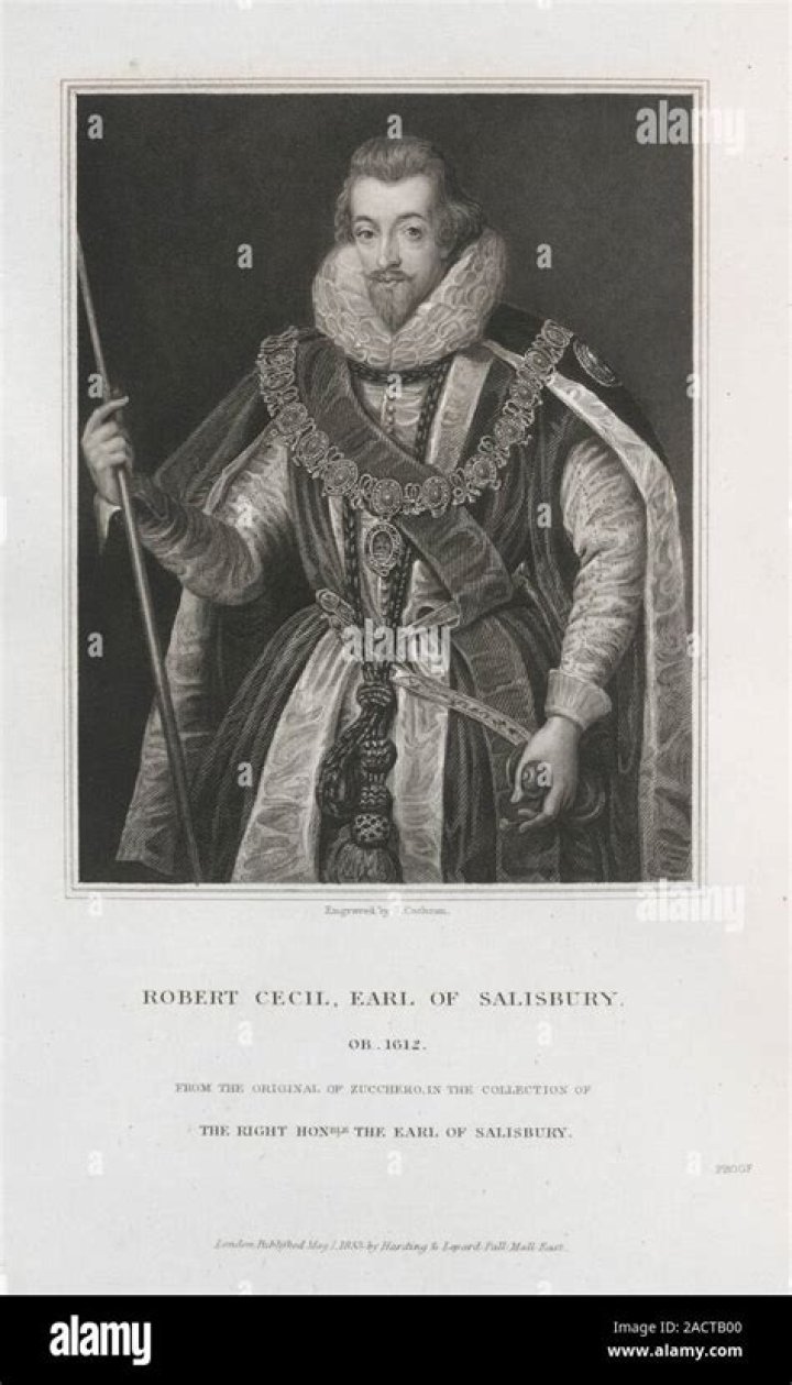 Robert Cecil, 1st Earl of Salisbury Robert Cecil, 1st Earl of Salisbury