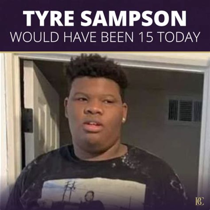 What were Tyre Sampson's last words? 1 Tyre Sampson