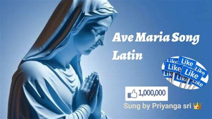 Why is Ave Maria sung at funerals?